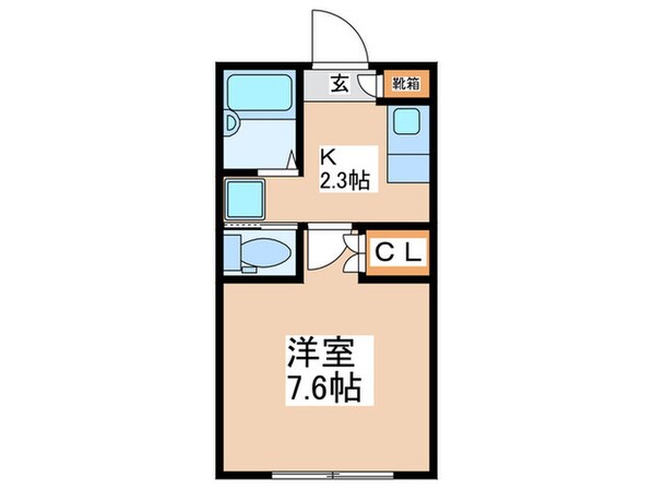 ハイムコーヤⅡの物件間取画像